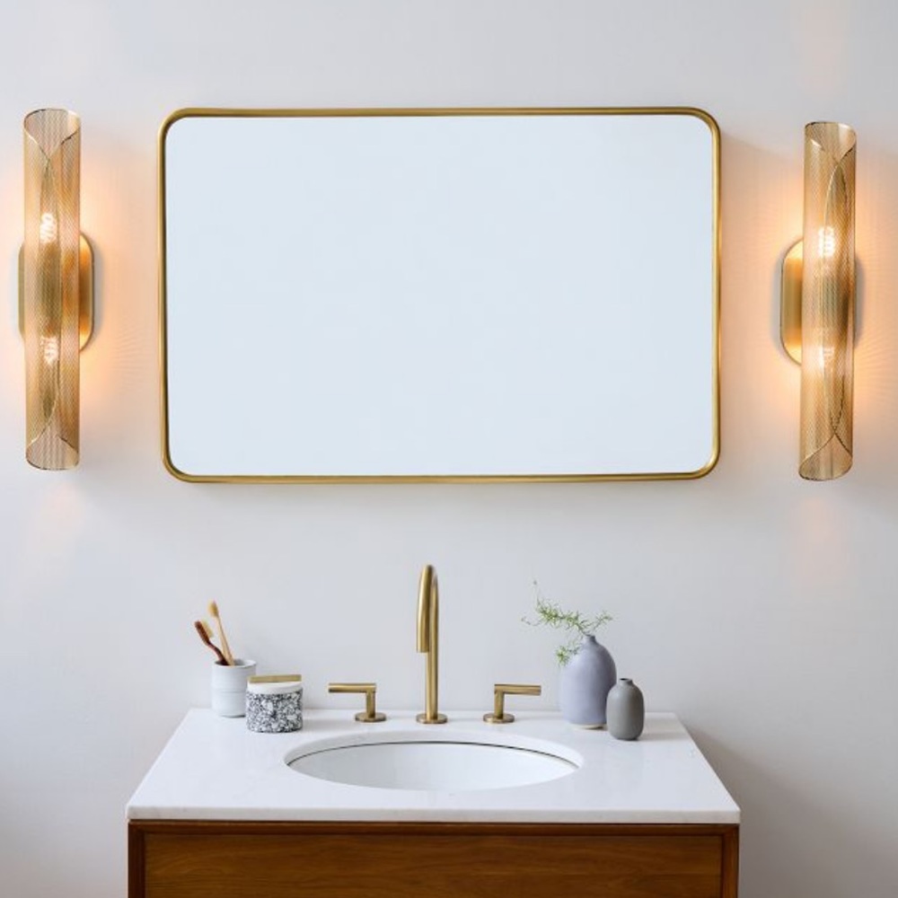 Curled purforated sconce - Picture 4 of 5